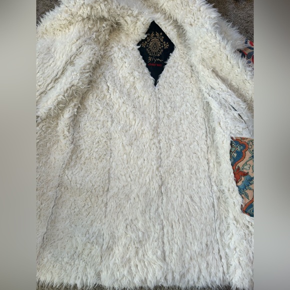 Johnny Was | Halmstad Embroidered Faux-Suede Coat - Picture 11 of 16